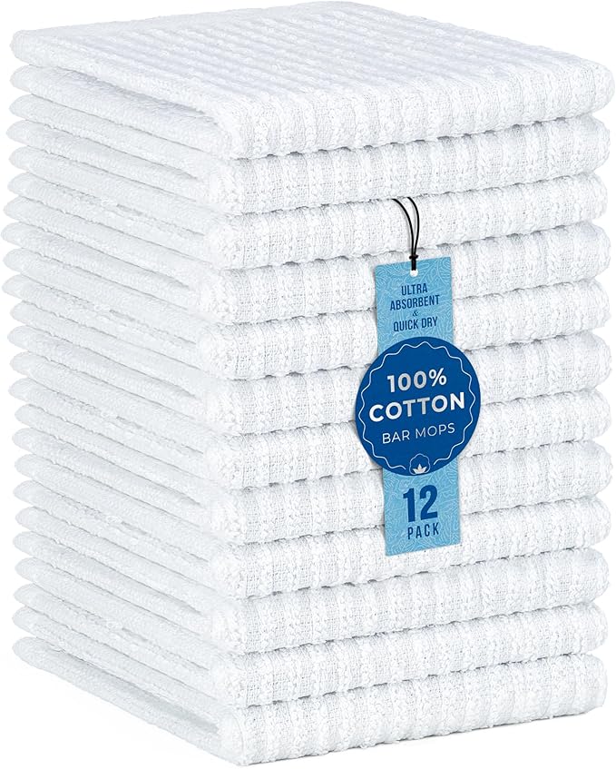 White Cleaning Towels